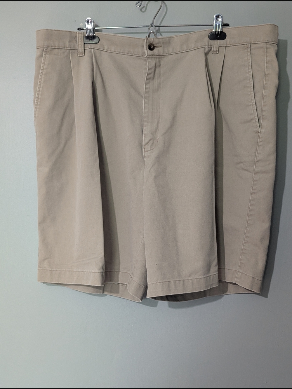 Dockers‎ Khakis Men's Flat Front Chino Shorts 90s Dad Utility